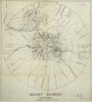 New Zealand. Department of Lands and Survey : Mount Egmont Taranaki [facsimile]. [ca 1945]