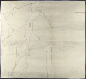 Kanieri Electric Company Limited : [Part of] Plan of Headworks, Kanieri River [facsimile]. [no date]
