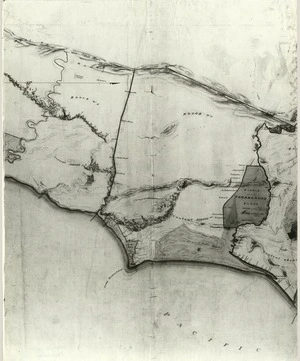 Creator unknown : [sketch map of Porangahau and Cape Turnagain][facsimile].[no date]