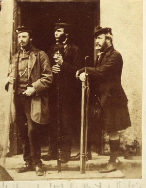 Skipness, Lieutenant Lyle RA and a gillie at Dalmally, Argyleshire, Scotland