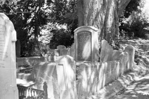 The Wilson family grave, plot 96.R, Sydney Street Cemetery.
