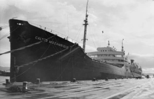 Caltex Mozambique, ship.