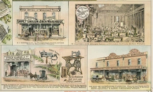 F W Niven & Co. :H J Rodgers & Company; W Crabtree & Sons; Grace, Clarke & Co., The High Art Paperhanging Warehouse (R Martin) [ca 1895]