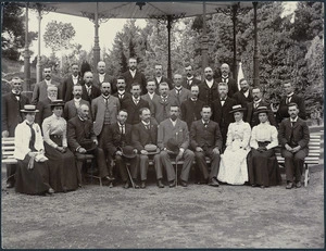 19th Annual Meeting of New Zealand Educational Institute, New Plymouth - Photograph taken by William Andrews Collis (1853-1920)