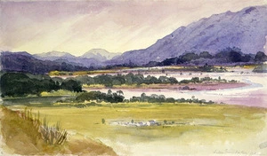 [Fox, William] 1812-1893 :Little Grey Valley Ahaura. On the Grey River nr. Ahaura [1872]