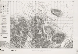 Topoplot 270-J33 C Kaniere - Contour