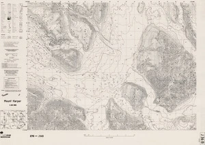 Topoplot 270-J36B Mount Harper - Contour