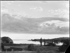 View of Lake Waikaremoana, Hawkes Bay - Photograph taken by Frank Giles Barker