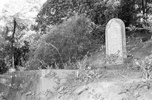 The Barnard family grave, plot 214.R, Sydney Street Cemetery.