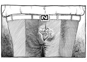 Paynter, Bill :[National Party Logo. The Independent 23 October 1992].