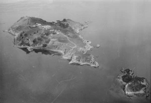 Aerial view of Somes Island