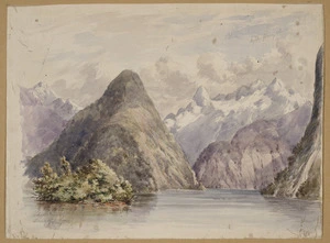 [Barraud, Charles Decimus], 1822-1897 :Hall's Arm, Doubtful Sound. Jan. 3rd, 1878.