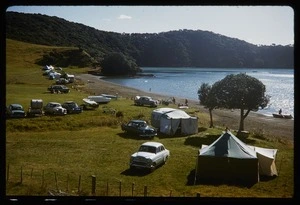 View of the Jack and Jill Campground, Bay of Islands