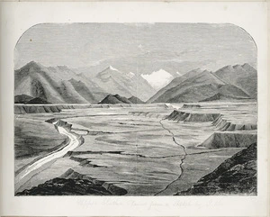[Buchanan, John], 1819-1898 :Upper Clutha Plains from a sketch by J B [ca 1860]