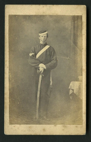 Baillie, Gordon (Wellington) fl 1866-1875 :[European portrait - Man in uniform]