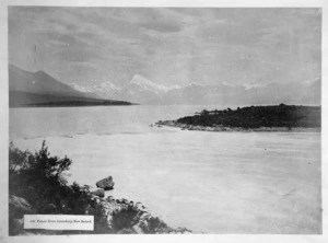 View overlooking the Pukaki River