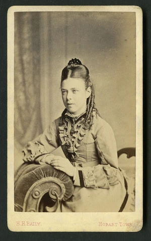 Baily, Henry Hall (Hobart) fl 1865-1897 : [Portrait - Unidentified woman]