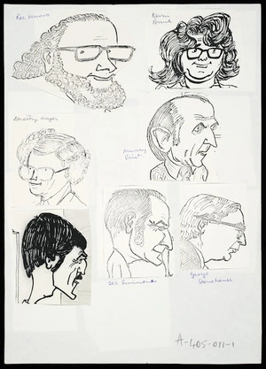Metzger, David Leslie, 1928-2000 :[Staff at the Secondary Teachers' College, Auckland. 1970-1985?]