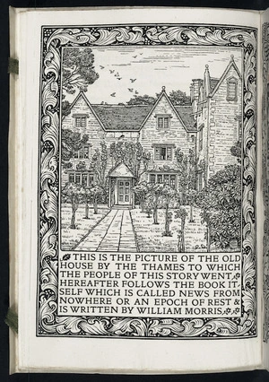 News from nowhere:, or, An epoch of rest : being some chapters from a utopian ro-mance / by William Morris.