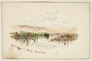 [Hodgkins, Isabel Jane] 1867-1950 :[Wishing you a merry Christmas]