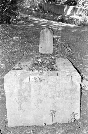 The grave of Youk Ying, plot 99.R, Sydney Street Cemetery.