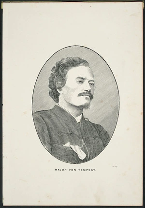 Artist unknown :Major von Tempsky. [Auckland ; Brett, 1887]