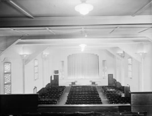 Interior of the Empire Theatre, Island Bay, Wellington