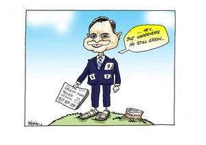 James Shaw and Green School funding