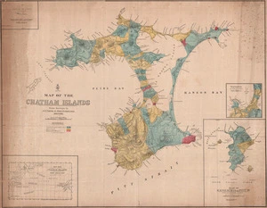 Map of the Chatham Islands [Land Tenure]