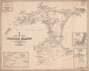 Map of the Chatham Islands [Cadastral]