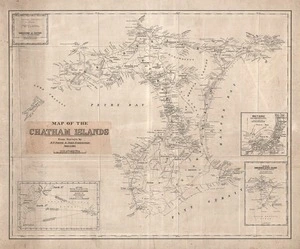 Map of the Chatham Islands [Cadastral]