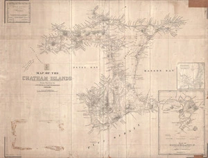 Map of the Chatham Islands [Coordinate Changes]