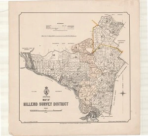 Map of Hillend Survey District