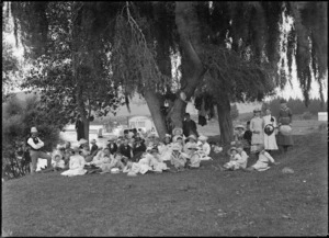 Sunday school picnic, Ngaruawahia