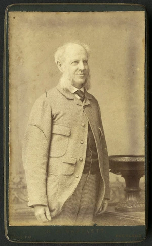 Bartlett, Robert Henry fl Auckland 1875-1880 : [Unidentified man]