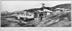 Houses, corner of Eden and Murray Streets, Island Bay, Wellington