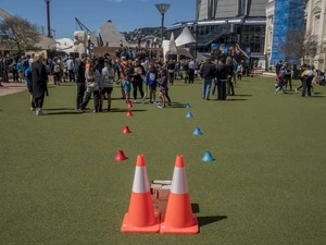 The Black Ferns Celebration, Civic Square, Wellington