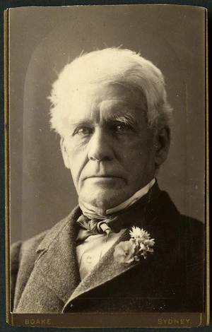 Boake, Barcroft Capel, 1838-1921: Portrait of Dr George Bennett