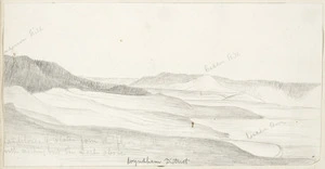 Buchanan, John, 1819-1898 :Wyndham district. Anderson's Hill. Caddon Burn. Caddon Hill. [Late 1850s or early 1860s?]
