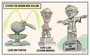 Statues for modern New Zealand