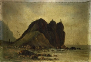 Maguire, V :[White Island, the Sentinel Rock ca 1838?]