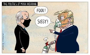 Trump and Biden Masks