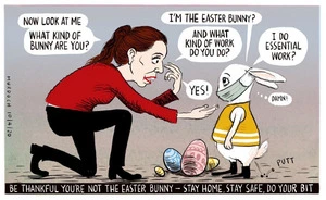 Easter Bunny Ardern