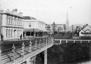 Colombo Street north, Christchurch, looking south