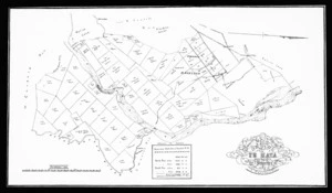 Plan of Te Mata the Property of J Chambers Esq