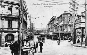 Intersection of Willis and Manners Streets, Wellington