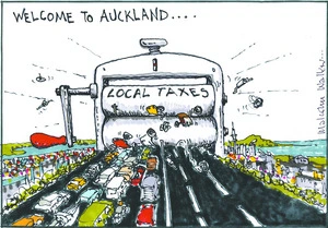 Welcome to Auckland. Local Taxes. Sunday News, 25 May 2007