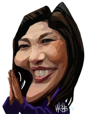 Webb, Murray, 1947- :Yingluck Shinwatra. 6 July 2011