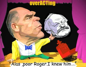 Rodney Hide. OverACTing. "Alas, poor Roger. I knew him..." 13 November, 2008.