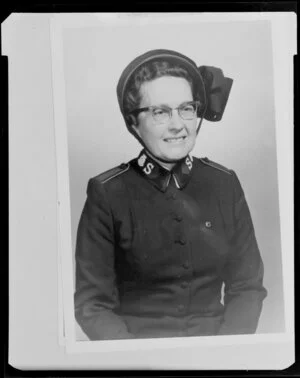 Portrait of a Salvation Army woman